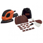 Black Decker Juhtmega hiire lihvija BEW230BC-QS, 55W, 230V, 0-11000rpm, 1.5cm, 110mm, Quick-fit, Orbital