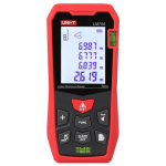 Uni-T Laseretalon LM70A, 70m, &plusmn;2mm, 2x1.5V AAA, LCD 2.0, 99 m&otilde;&otilde;tmist, ergonoomiline, kott