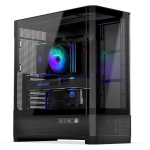 Endorfy Arvutikorpus EY2A022, 239mm, 497mm, 520mm, must, 3x2.5" bays, 2x3.5" bays, 1xUSB Type-C, 1xUSB Type A