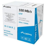 Lanberg LAN UTP kaabel LCU5-10CC-0305-B, 305m, CCA, U/UTP, kuni 100MHz, sinine