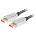 Lanberg DisplayPort kaabel CA-DPDP-20CU-0018-BK, 1.8m, 8K, 20 PIN, must