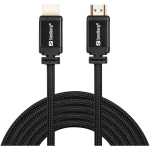 Sandberg HDMI kaabel 508-99, 3m, HDMI male-19M, HDMI male-19M, toetab 4K UHD, v&auml;ga k&otilde;rge ribalaius