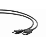 Sbox HDMI kaabel HDMI-HDMI 1.4 HDMI-10, 10m, must, DisplayPort HDMI-le
