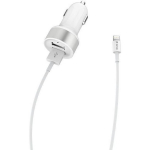 Devia Auto laadija 102010344041, 2xUSB, 2.4A, MFI, 1M, valge