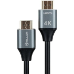 Tellur kiire HDMI 2.0 kaabel TLL312011, 300cm, 18Gbps, 4K x 2K, 24K kullatud pistikud, 3D, Ethernet, HDR, ARC