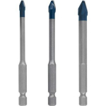 Bosch EXPERT HEX-9 Hard Ceramic puurikomplekt 2608902312, 3 tk, 5/6/8mm, 90mm, kuuskantvars