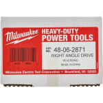 Milwaukee 48062871 nurgaadapter HDE 13 RQD puurile, 100mm, 360&deg; p&ouml;&ouml;re, 2 kiirust