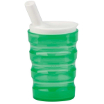 Sundo tass puudega inimesele 21012, 200ml, pol&uuml;prop&uuml;leen, roheline, kaanega, n&otilde;udepesumasin, mikrolaineahi