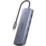UNITEK 9-in-1 USB-C Hub, HDMI, VGA, SD, RJ45, PD 100W