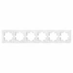 Raam 6-v. Ujut valge