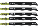 Frees puidule T 8Tpi 5 tk. YT-3402 YATO