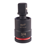 &frac34;&Prime; SHOCKWAVE&trade; IMPACT DUTY UNIVERSĀLAIS SAVIENOJUMS, 3/4" IMPACT UNIVERSAL JOINT-1PC, 4932480407 MILWAUKEE
