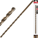 Ilgais HSS DIN1869 10.0 x 340mm zelta metāla urbis, T02600XL, 130&deg; smailes leņķis, izcila izturība