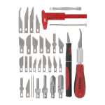 Hobi noakomplekt 36 tk KREATOR KRTH23202, 30 varutera, kahe materjali k&auml;epide