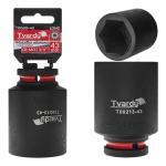 Deep impact socket Tvardy T00213-43 3/4" 43mm CR-MO