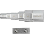 Yato YT-03319 mutriv&otilde;ti adapteriga 1/2" 3/8" (9.6 mm), 29/68" (11.6 mm), 1/2" (12.7 mm), 21/32" (16.4 mm), 27/32" (21 mm)