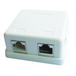 Gembird &Uuml;hendus NCAC-HS-SMB2, 2 CAT5e poolkaitstud keystone pesad