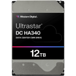 Western Digital Ultrastar DC HA340, HDD 12TB, 7200RPM, 512MB, SATA, 3.5", 550TB/aasta, 2M tundi MTBF