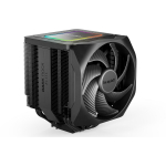 Be Quiet CPU jahuti BK037, 135 mm ventilaator, 2 ventilaatorit, 7 soojus toru, TDP 280 W, must