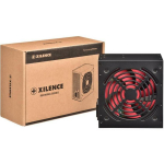 Xilence PSU XN054 700W, AC 200-240V, 50Hz, 20+4 pin ATX, 1 ventilaator, aktiivne jahutus, must, FDB