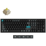 Keychron klaviatuur Q6U-M4 8000Hz, RGB LED valgustus, 4000mAh aku, mehaanilised l&uuml;litid, must