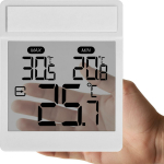 Soens v&auml;listermomeeter aknal 270110, temperatuurim&otilde;&otilde;tmine -25&deg;C kuni +70&deg;C, isekleepuv, valge