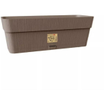 Stefanplast Lillekast Ethica 2168264 50 x 18 x 17 cm, 9,5 L, pruun, iselaadimise s&uuml;steem, 100% taaskasutatud materjalid