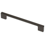 Gtv M&ouml;&ouml;bli k&auml;epide UZ-819 7186362, 160mm, 193mm, 8,5mm, 27,5mm, alumiinium ja tsink sulam, must kroom, paigaldus kruvid