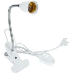 Besk Laualamp 9131749, 60W, E27, 20cm, 1.8m l&uuml;litiga, plastmass, metall