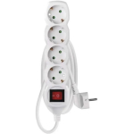 Emos Pikendus P1421R, 1,5m, 4x2P+PE, 3680W, PVC, l&uuml;litiga, laste kaitse