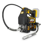 JCB JCB-18PGG-VS Professional 18V akuga m&auml;&auml;rdep&uuml;stol tehnika ja s&otilde;lmede m&auml;&auml;rimiseks muudetav kiirus 400g padrun painduv voolik