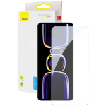 Baseus Klaasiekraan kaitse P60012059201-00, &uuml;hilduv Redmi K60/K60 Pro, k&otilde;va klaas, oleofobne kiht