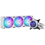 Asus ROG Strix LC III 360 ARGB White Edition protsessori vedelikjahutus 90RC00W2-M0UAY0, 1.4kg, 36dB, 40cm, LCD, 3 ventilaatorit