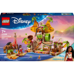 Lego Konstruktor Disney Vaiana 2 Kakamora Barge 43258, 572 tk, 7-12 a, plastmass, nukud