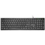 Tracer Ofis USB klaviatuur TRAKLA45922, 1.8m, must, membraan, USB, igap&auml;evaseks kasutamiseks
