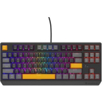 Genesis mehaaniline m&auml;nguriklaviatuur THOR 230 NKG-2081, USB, Outemu Red, RGB, TKL, 25 valgustusrežiimi, &uuml;hilduv PC-ga