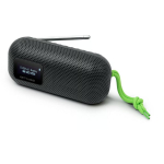 Muse K&otilde;lar FM raadioga M-750 FBT, 10 W, veekindel, Bluetooth, kaasaskantav, must