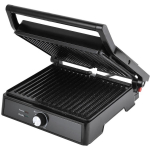Lovio Grill LVEG001BK, 2000W, 2x290x240mm, 180&deg; avamine, &uuml;lekuumenemise kaitse, libisemiskindlad k&auml;epidemed