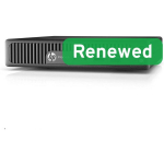 HP Renewed ProDesk 400 G2 DM, i3-6100T, 8GB, 128GB SSD, Intel HD Graphics 530, Windows 11 Home, A-klass