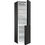 Gorenje NRK6192ABK4 k&uuml;lmik-s&uuml;gavk&uuml;lmik, vabaltseisev, 302 L, E, must, 38 dB, LED, R600a, SN-N, 242 kWh, 2 ust, No Frost