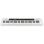 Casio CT-S200WE digitaalne s&uuml;ntesaator, 61 klahv, valge, 400 heli, 48-h&auml;&auml;le pol&uuml;foonia, 2W, 2 k&otilde;larit, USB, 6.35mm sisend/v&auml;ljund