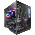 Tacens Mars Gaming MCMIRAGE TACMARS-MCMIRAGE, Midi Tower korpus, 7.2" IPS-ekraan, 360x960, ATX, 7 pesa, 3x2.5", 1x3.5"