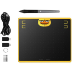 Huion HS64 SE graafikalaud, 160x102mm, 8192 taset, 5080 LPI, >233 PPS, 4 nuppu, juhtmeta pliiats