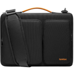 Tomtoc Defender-A42 A42D3D1 s&uuml;learvuti portfell, 13,5-14", 500g, 36x26,5x5cm, must, MIL STD 810H-516.8, YKK t&otilde;mblukud