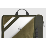 HP 15,6" modulaarne s&uuml;learvuti &uuml;mbris 9J4C3AA, 6L, 420g, pol&uuml;ester, veekindel, hall/roheline