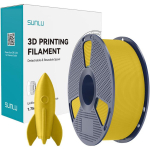 Sunlu PLA High-Speed Yellow PLA H-S Y, 1.26 g/cm&sup3;, 5.5 g/10 min, 2357 MPa, 54 MPa, 75 MPa, 5.9 kJ/m&sup2;, 13%, 165.3 &deg;C, 57.3 &deg;C