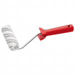 V&auml;rvirull k&auml;epidemega. 10cm &Oslash;15mm, 12mm, pol&uuml;akr&uuml;&uuml;l, punased triibud