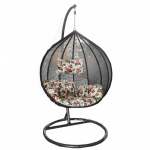 Kiiktool padjaga, 105cm must