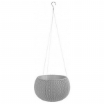 Lillepott rippuv Cozy S koos riputuskomplektiga helehall 29201493913 KETER