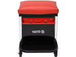 Yato Teenindustool koos sahtlitega YT-08790, 530x470x360mm, 150kg, 2 sahtlit, teraskonstruktsioon, 4 ratast